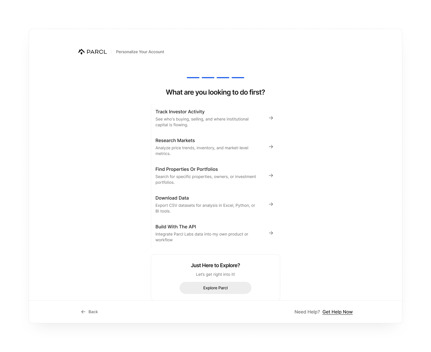 Platform Onboarding Flow — 5